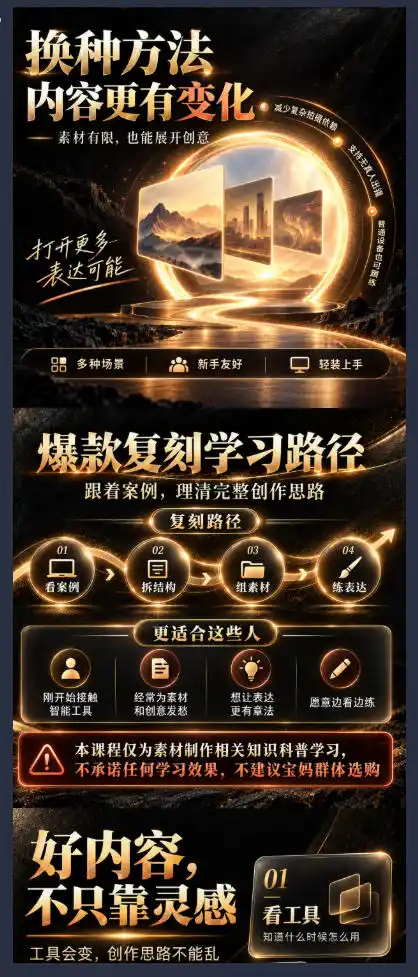 素材制作知识课,爆款复刻Codex短视频自动化,从素材拆解到创意表达,让AI自动“干活”,而不是只会回答问题